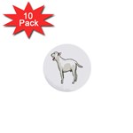 Bull Terrier 1  Mini Button (10 pack) 