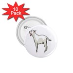 Bull Terrier 1.75  Button (10 pack) 