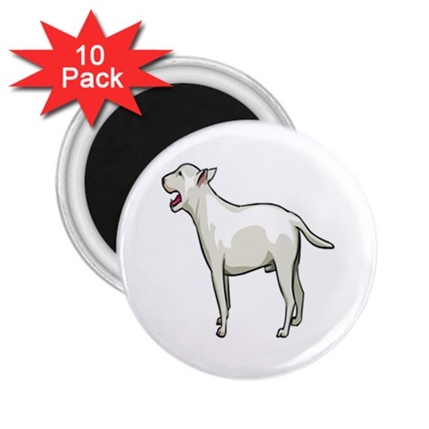 Bull Terrier 2.25  Magnet (10 pack) from ArtsNow.com Front