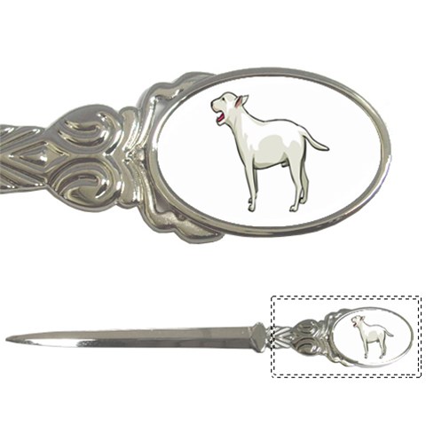 Bull Terrier Letter Opener from ArtsNow.com Front