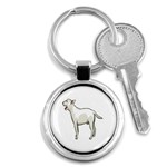 Bull Terrier Key Chain (Round)