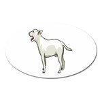 Bull Terrier Magnet (Oval)