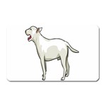 Bull Terrier Magnet (Rectangular)