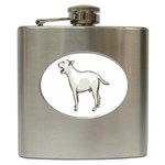 Bull Terrier Hip Flask (6 oz)