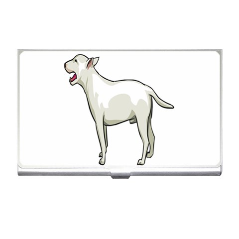 Bull Terrier Business Card Holder from ArtsNow.com Front