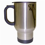 Bull Terrier Travel Mug (Silver Gray)