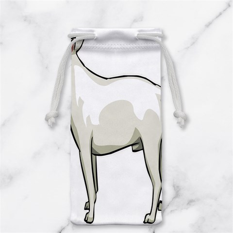 Bull Terrier Jewelry Bag from ArtsNow.com Back