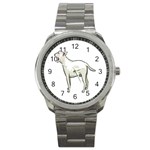 Bull Terrier Sport Metal Watch