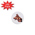 German Shepherd 1  Mini Button (100 pack) 