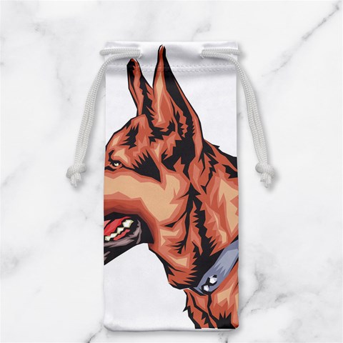 German Shepherd Jewelry Bag from ArtsNow.com Back