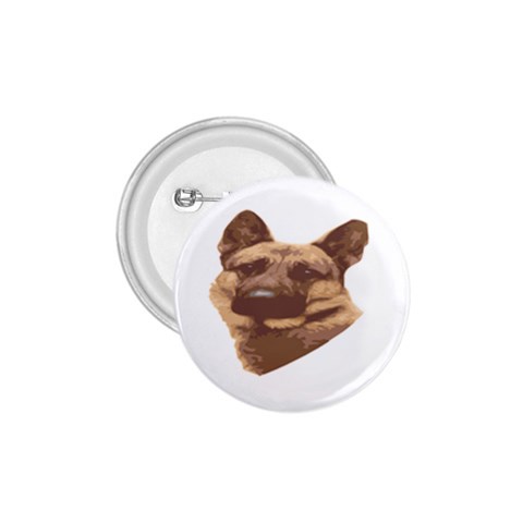 German Shepherd 1.75  Button from ArtsNow.com Front