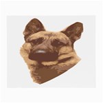 German Shepherd Glasses Cloth