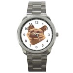 German Shepherd Sport Metal Watch