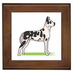 Great Dane Framed Tile