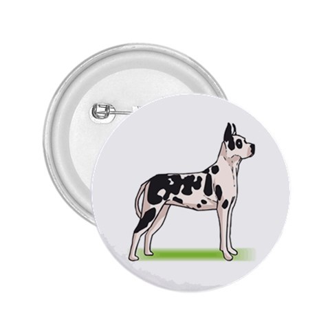 Great Dane 2.25  Button from ArtsNow.com Front