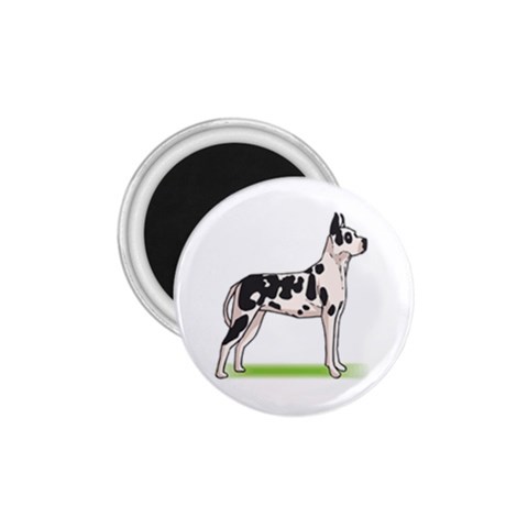 Great Dane 1.75  Magnet from ArtsNow.com Front