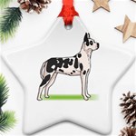 Great Dane Ornament (Star)