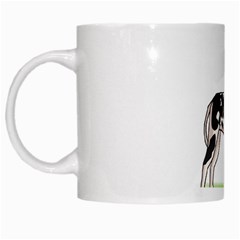 Great Dane White Mug from ArtsNow.com Left