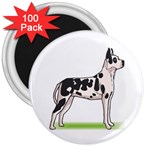 Great Dane 3  Magnet (100 pack)