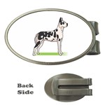 Great Dane Money Clip (Oval)