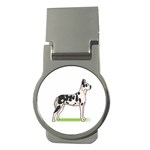 Great Dane Money Clip (Round)