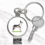 Great Dane Nail Clippers Key Chain