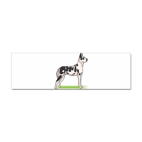 Great Dane Sticker (Bumper) from ArtsNow.com Front