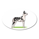 Great Dane Magnet (Oval)