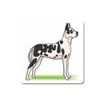 Great Dane Magnet (Square)