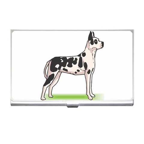 Great Dane Business Card Holder from ArtsNow.com Front