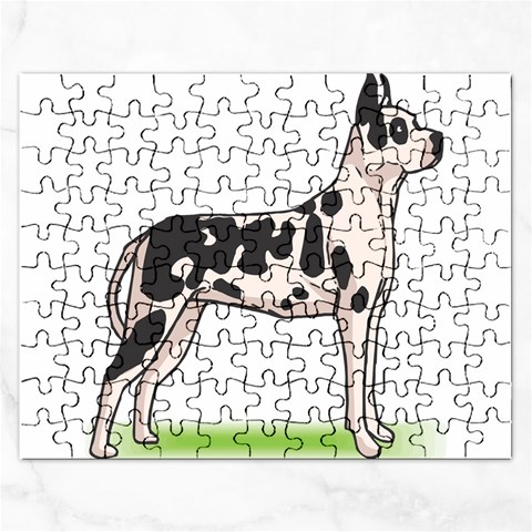 Great Dane Jigsaw Puzzle (Rectangular) from ArtsNow.com Front