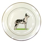 Great Dane Porcelain Plate