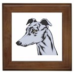 Greyhound Framed Tile