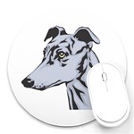 Greyhound Round Mousepad