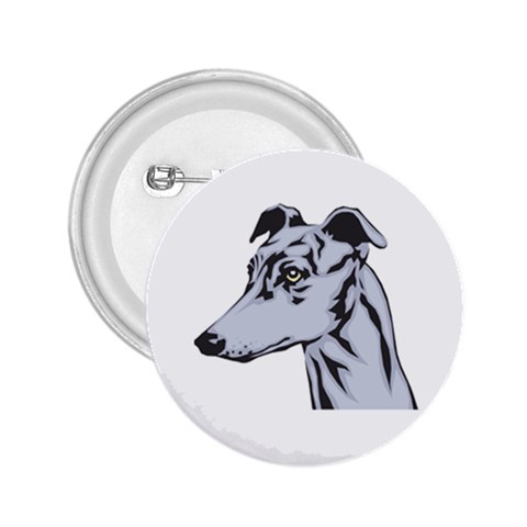 Greyhound 2.25  Button from ArtsNow.com Front