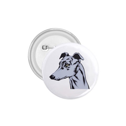 Greyhound 1.75  Button from ArtsNow.com Front