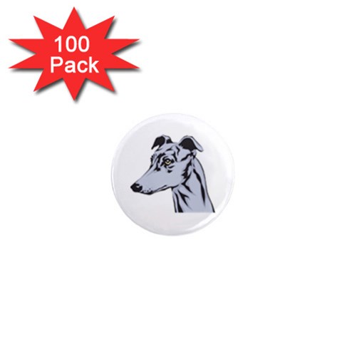 Greyhound 1  Mini Magnet (100 pack)  from ArtsNow.com Front