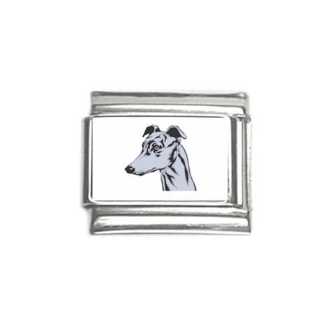 Greyhound Italian Charm (9mm) from ArtsNow.com Front