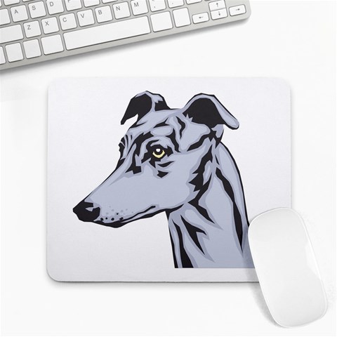 Greyhound Large Mousepad from ArtsNow.com Front