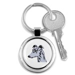 Greyhound Key Chain (Round)