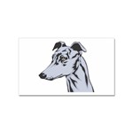 Greyhound Sticker (Rectangular)