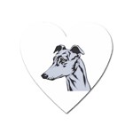 Greyhound Magnet (Heart)