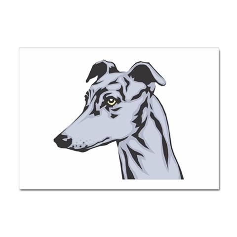 Greyhound Sticker A4 (100 pack) from ArtsNow.com Front