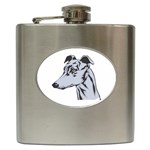 Greyhound Hip Flask (6 oz)