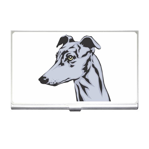 Greyhound Business Card Holder from ArtsNow.com Front