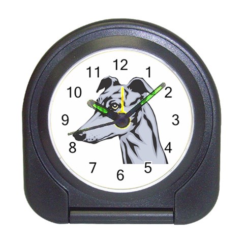 Greyhound Travel Alarm Clock from ArtsNow.com Front