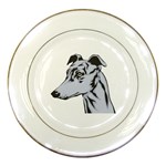 Greyhound Porcelain Plate