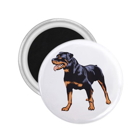 Rottweiler 2.25  Magnet from ArtsNow.com Front