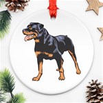 Rottweiler Ornament (Round)