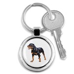 Rottweiler Key Chain (Round)